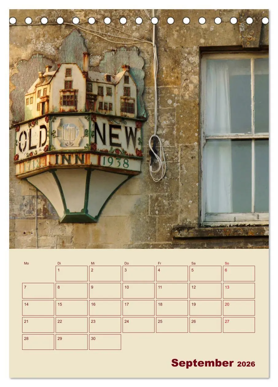 Bild: 9783516395990 | Die Cotswolds Englands grünes Herz (Tischkalender 2026 DIN A5...