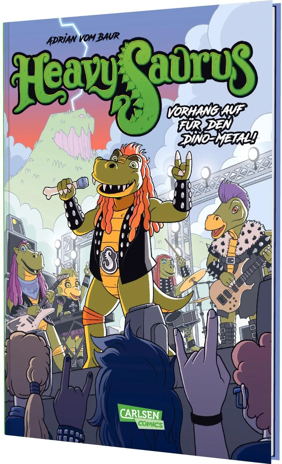 Cover: 9783551015990 | Heavysaurus - Der Comic | Adrian Vom Baur | Buch | 64 S. | Deutsch