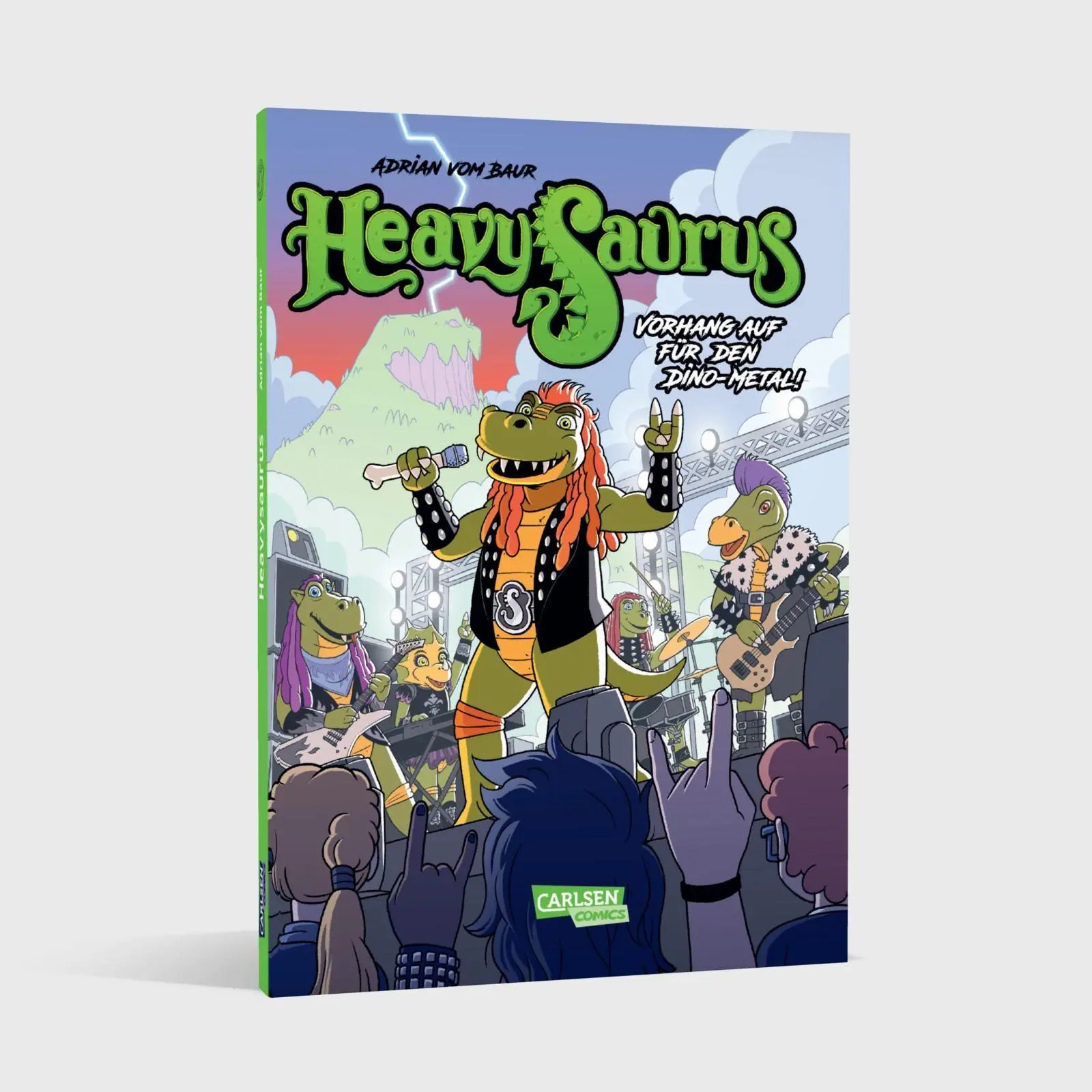 Bild: 9783551015990 | Heavysaurus - Der Comic | Adrian Vom Baur | Buch | HeavySaurus | 64 S.