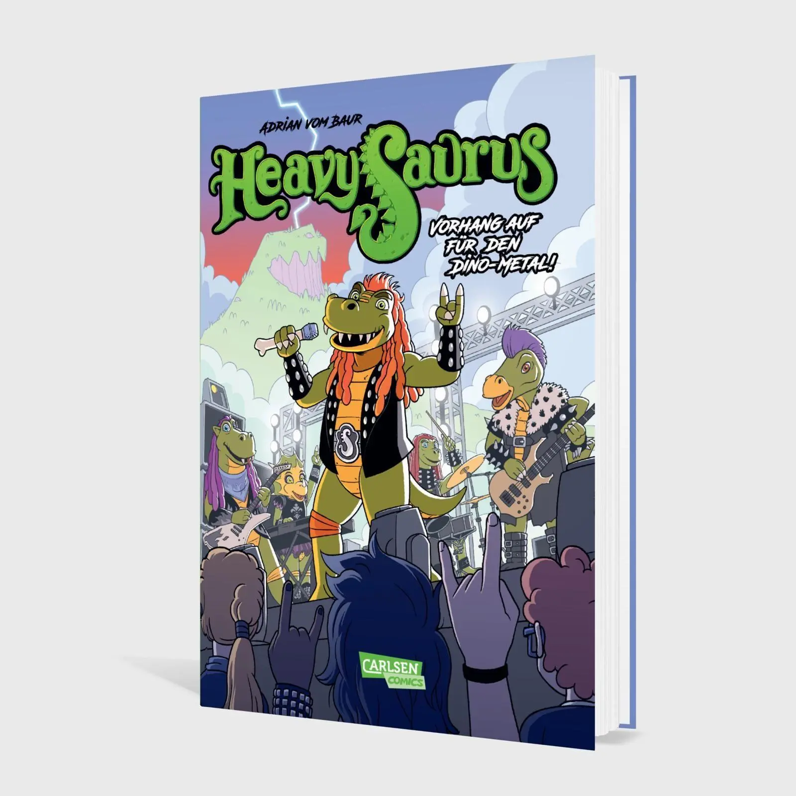 Bild: 9783551015990 | Heavysaurus - Der Comic | Adrian Vom Baur | Buch | HeavySaurus | 64 S.