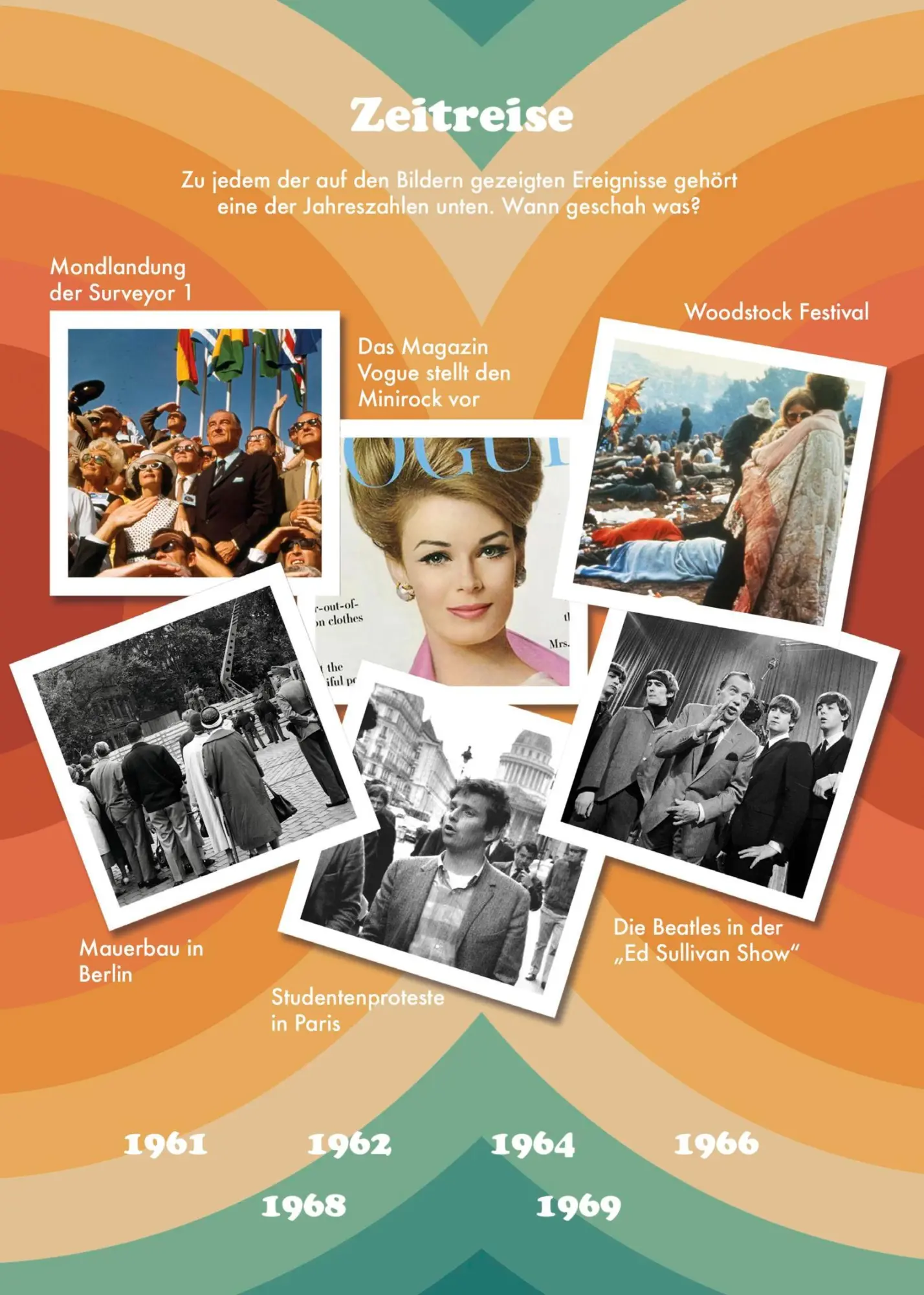 Bild: 9783629015990 | Die lebhaften 60er | Stefan Heine | Taschenbuch | 104 S. | Deutsch