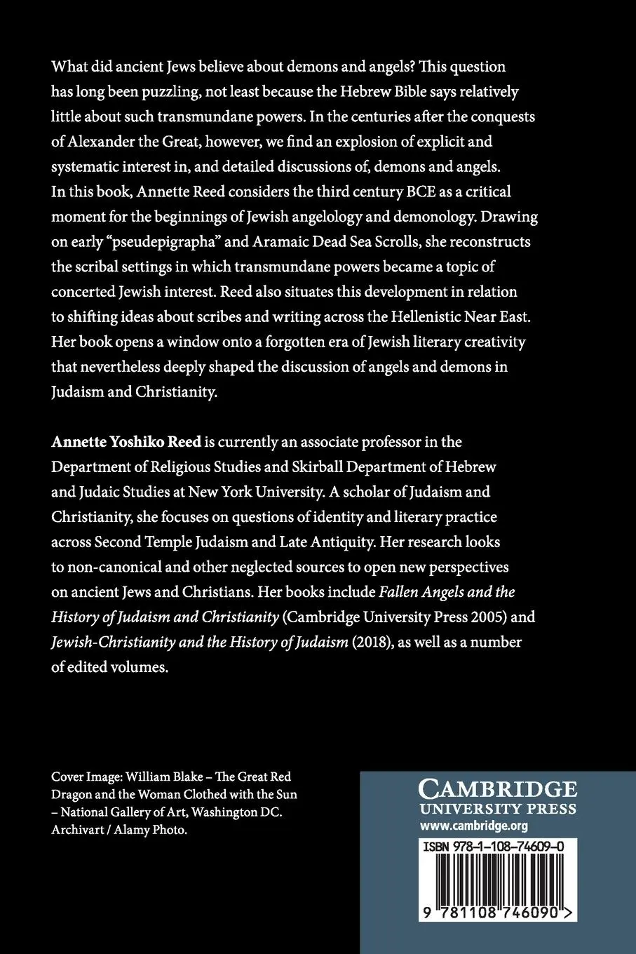 Rückseite: 9781108746090 | Demons, Angels, and Writing in Ancient Judaism | Annette Yoshiko Reed