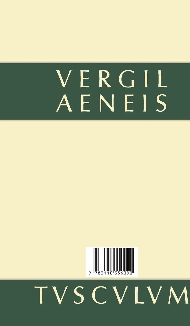 Rückseite: 9783110356090 | Aeneis | Lateinisch - deutsch | Vergil | Buch | 666 S. | Deutsch