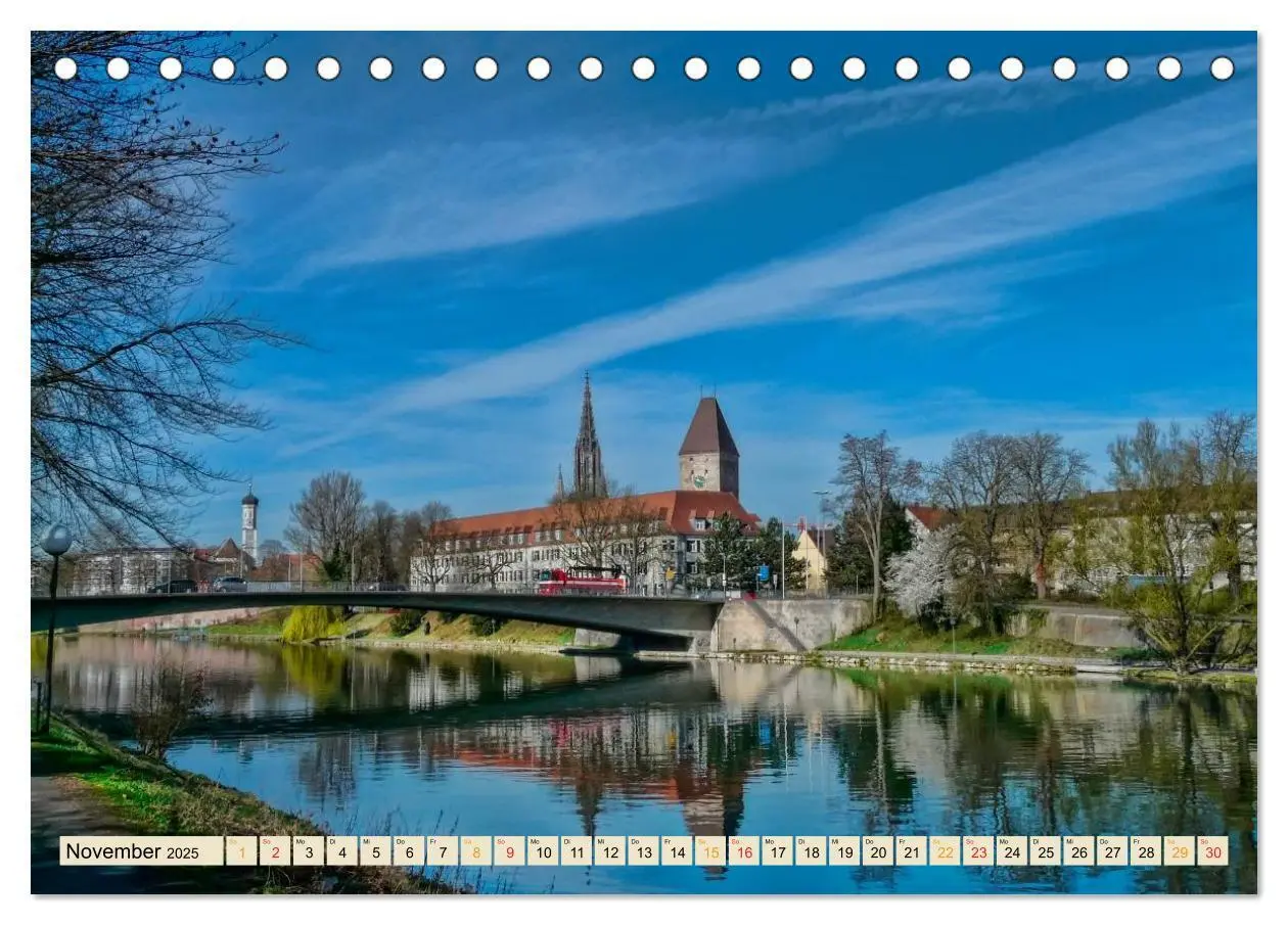 Bild: 9783435486090 | Bühne frei für Ulm an der Donau (Tischkalender 2025 DIN A5 quer),...