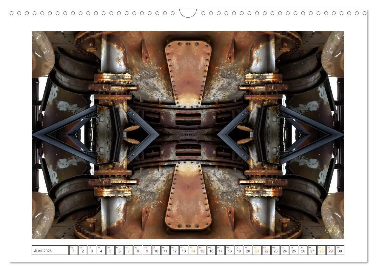 Bild: 9783435626090 | Faszination Spiegelung - Industrie und Technik (Wandkalender 2025...