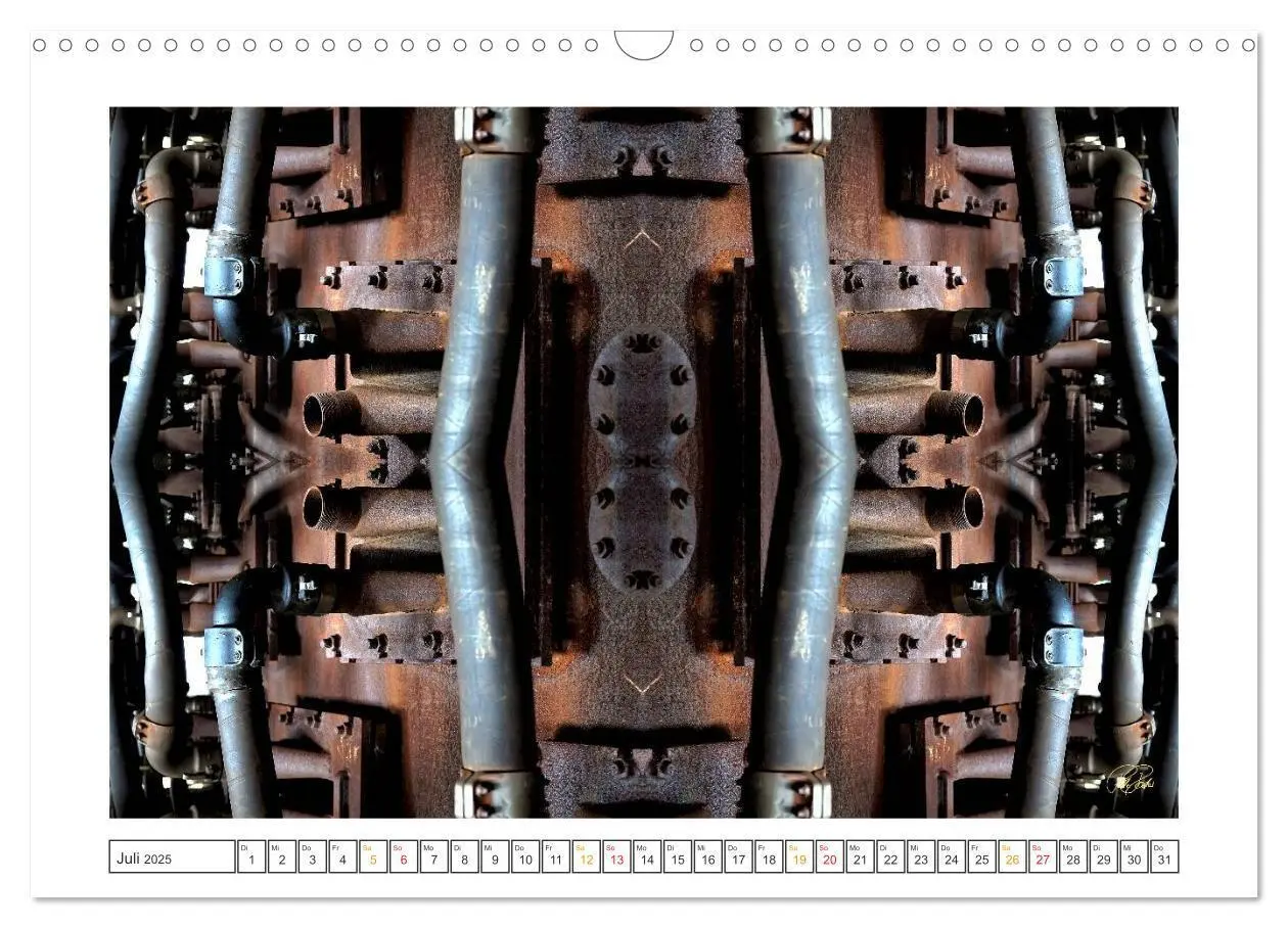 Bild: 9783435626090 | Faszination Spiegelung - Industrie und Technik (Wandkalender 2025...