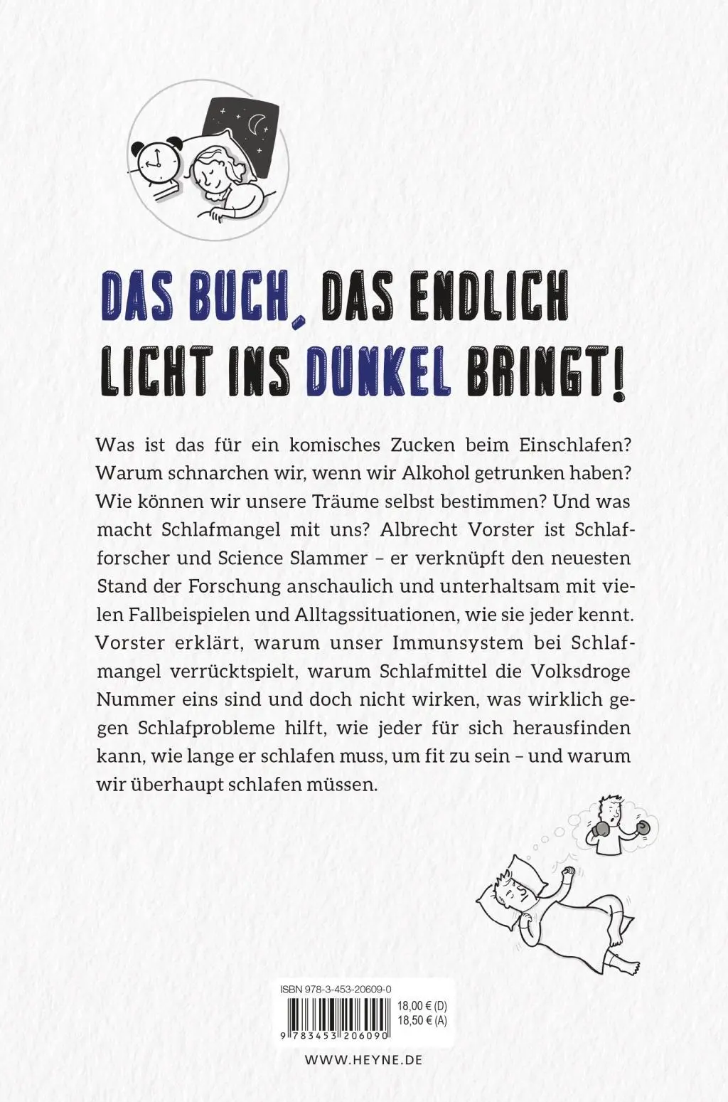 Bild: 9783453206090 | Warum wir schlafen | Albrecht Vorster | Taschenbuch | 416 S. | Deutsch