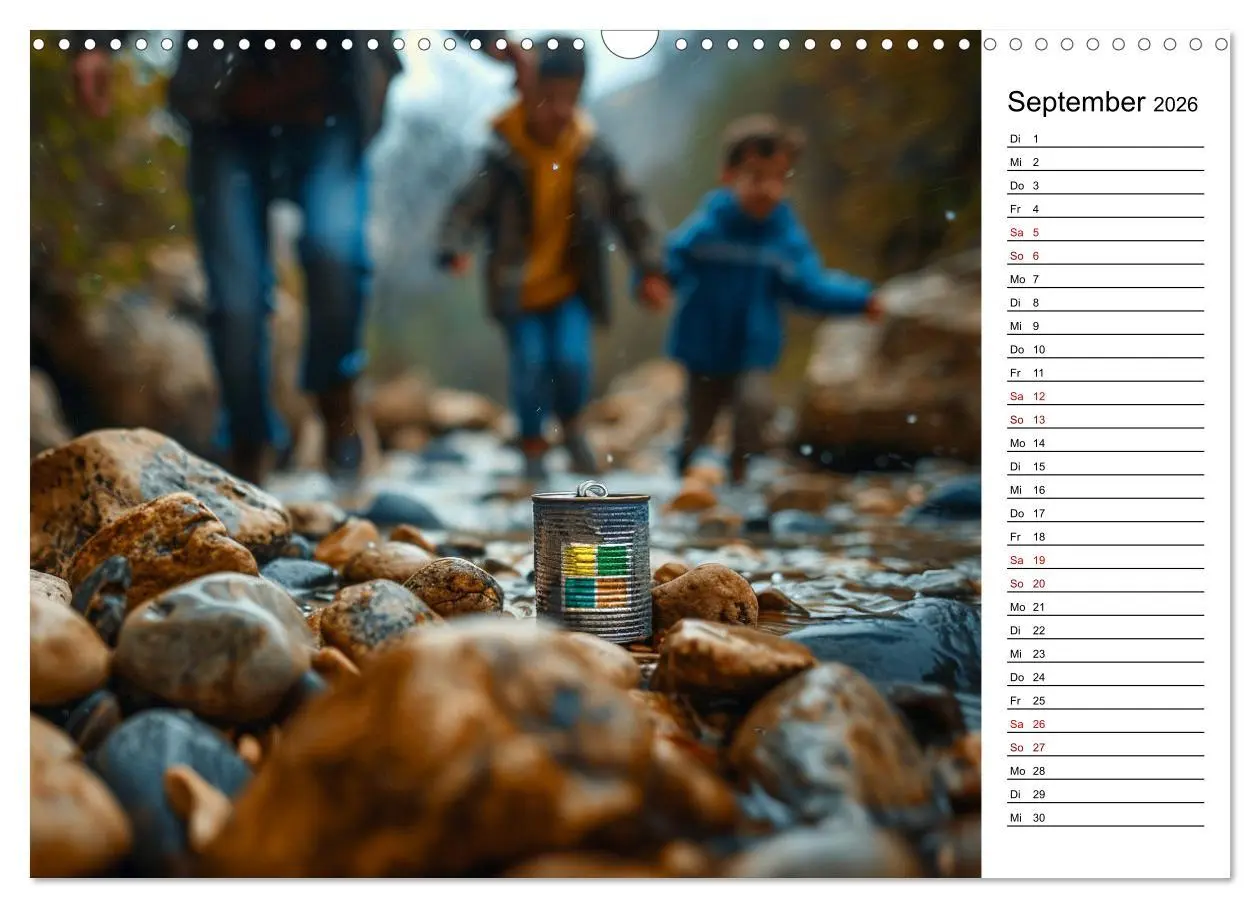 Bild: 9783457406090 | Der Geocaching Found it Kalender (Wandkalender 2026 DIN A3 quer),...