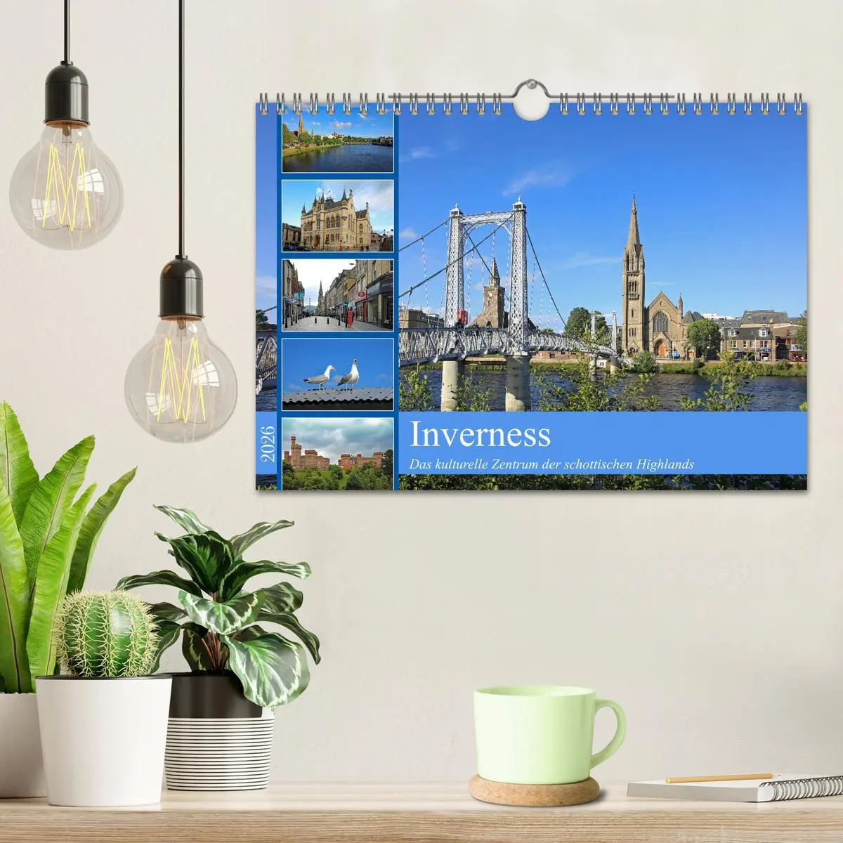 Bild: 9783457576090 | Inverness (Wandkalender 2026 DIN A4 quer), CALVENDO Monatskalender