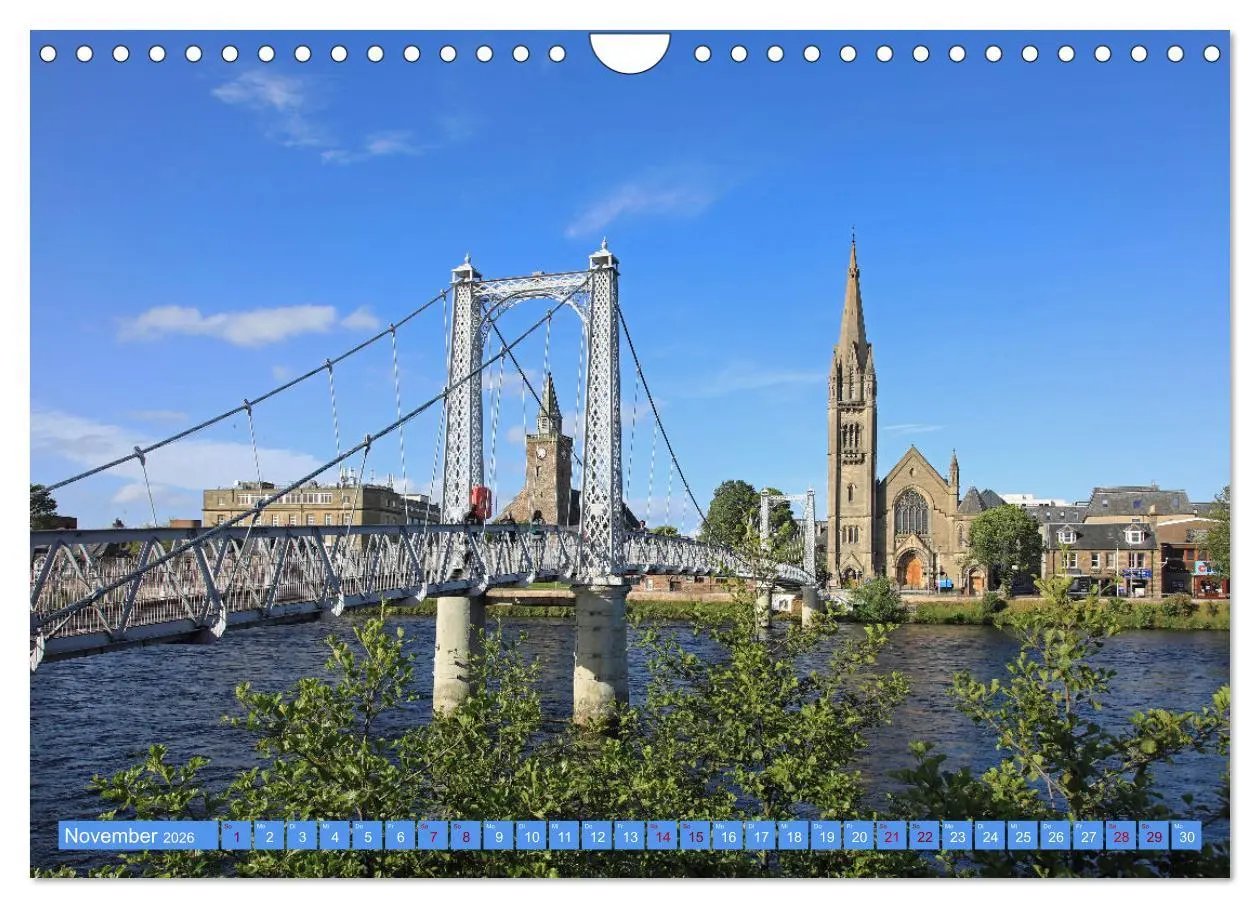 Bild: 9783457576090 | Inverness (Wandkalender 2026 DIN A4 quer), CALVENDO Monatskalender