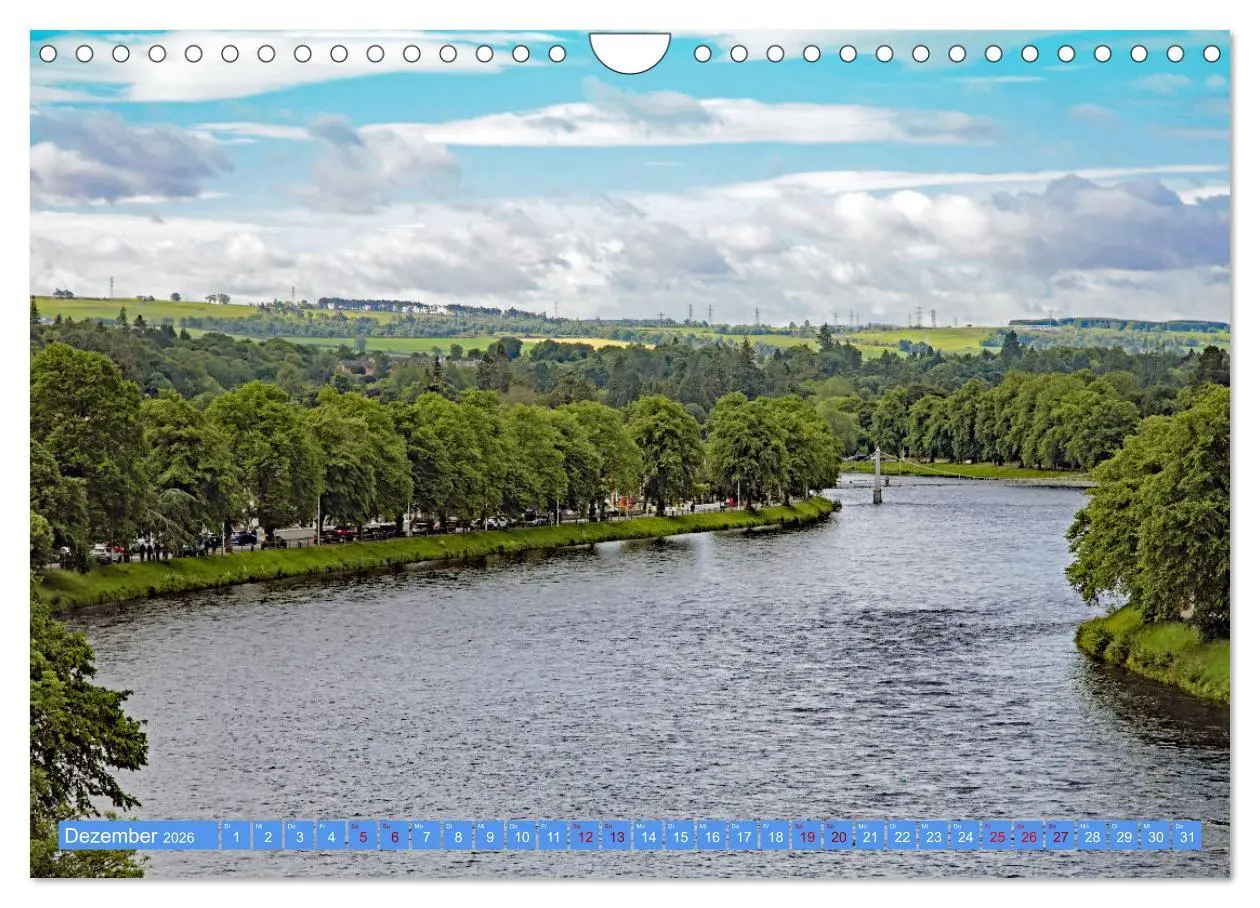 Bild: 9783457576090 | Inverness (Wandkalender 2026 DIN A4 quer), CALVENDO Monatskalender