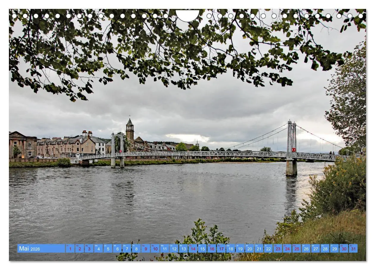 Bild: 9783457576090 | Inverness (Wandkalender 2026 DIN A4 quer), CALVENDO Monatskalender