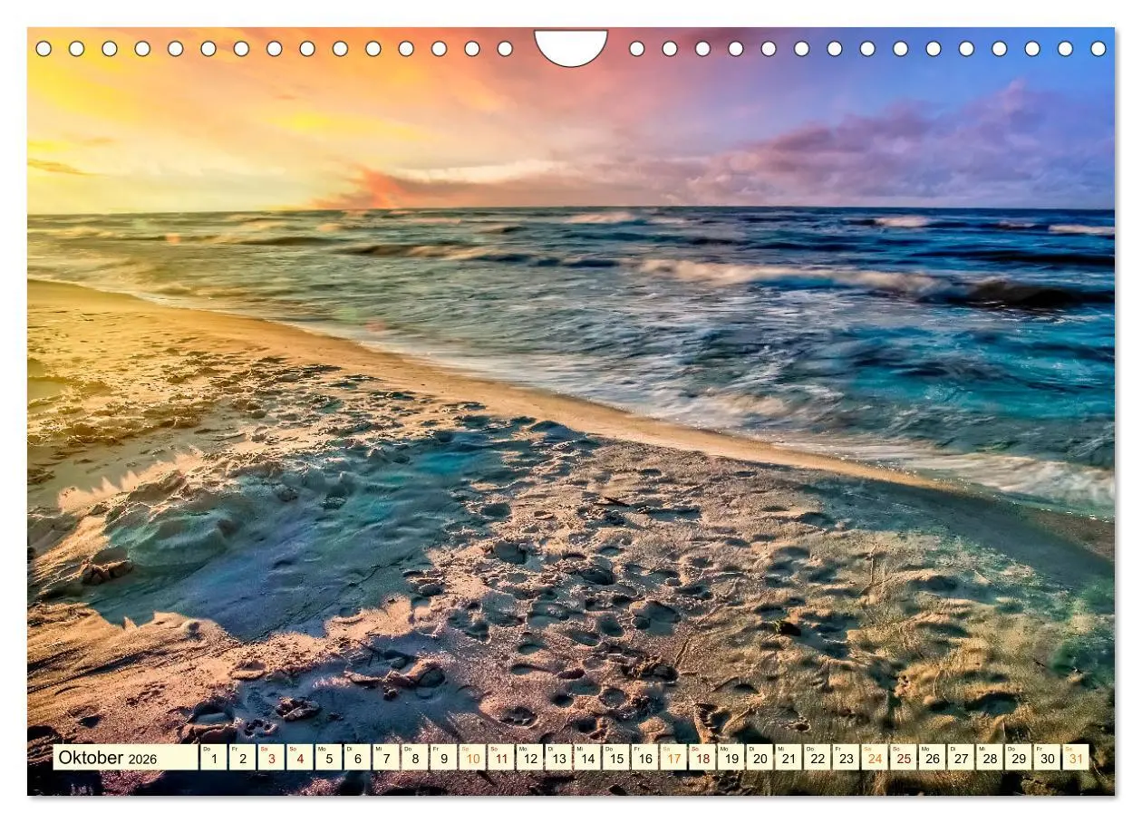 Bild: 9783457646090 | Romantische Ostsee - mein Urlaub (Wandkalender 2026 DIN A4 quer),...