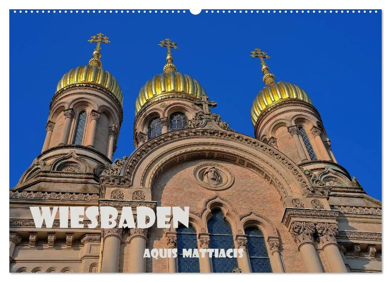 Cover: 9783457956090 | Wiesbaden Aquis Mattiacis (Wandkalender 2026 DIN A2 quer), CALVENDO...