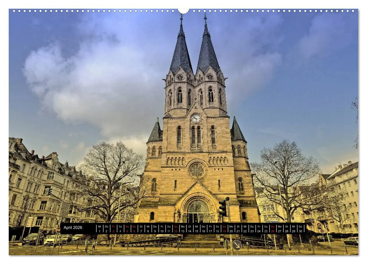 Bild: 9783457956090 | Wiesbaden Aquis Mattiacis (Wandkalender 2026 DIN A2 quer), CALVENDO...