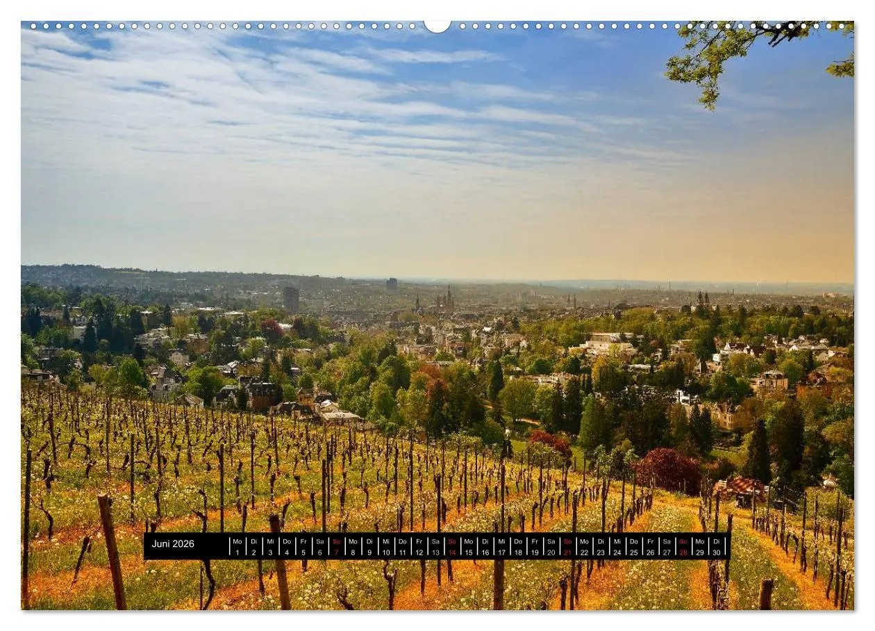 Bild: 9783457956090 | Wiesbaden Aquis Mattiacis (Wandkalender 2026 DIN A2 quer), CALVENDO...