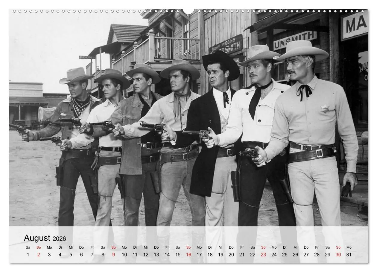 Bild: 9783516046090 | Westernhelden der Kinoleinwand (hochwertiger Premium Wandkalender...
