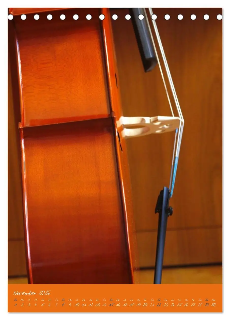 Bild: 9783516426090 | Geliebtes Cello (Tischkalender 2026 DIN A5 hoch), CALVENDO...