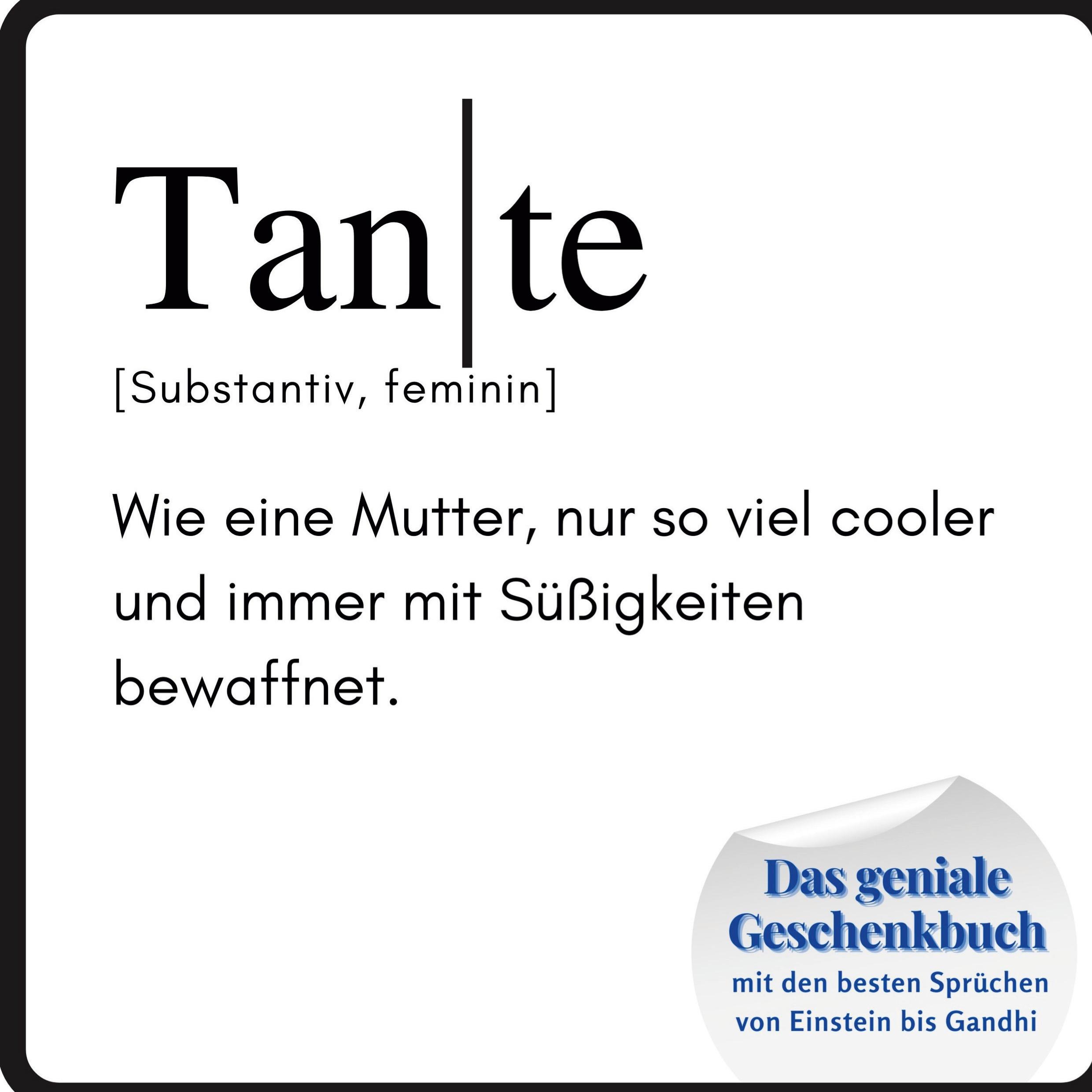 Cover: 9783750516090 | Tante | Steffi Meier | Taschenbuch | Paperback | 82 S. | Deutsch