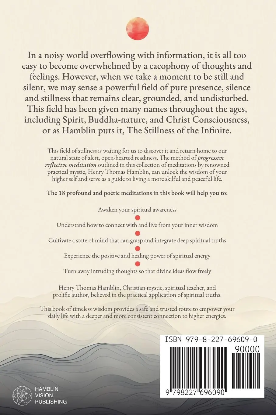 Rückseite: 9798227696090 | The Stillness of the Infinite | Henry Thomas Hamblin (u. a.) | Buch