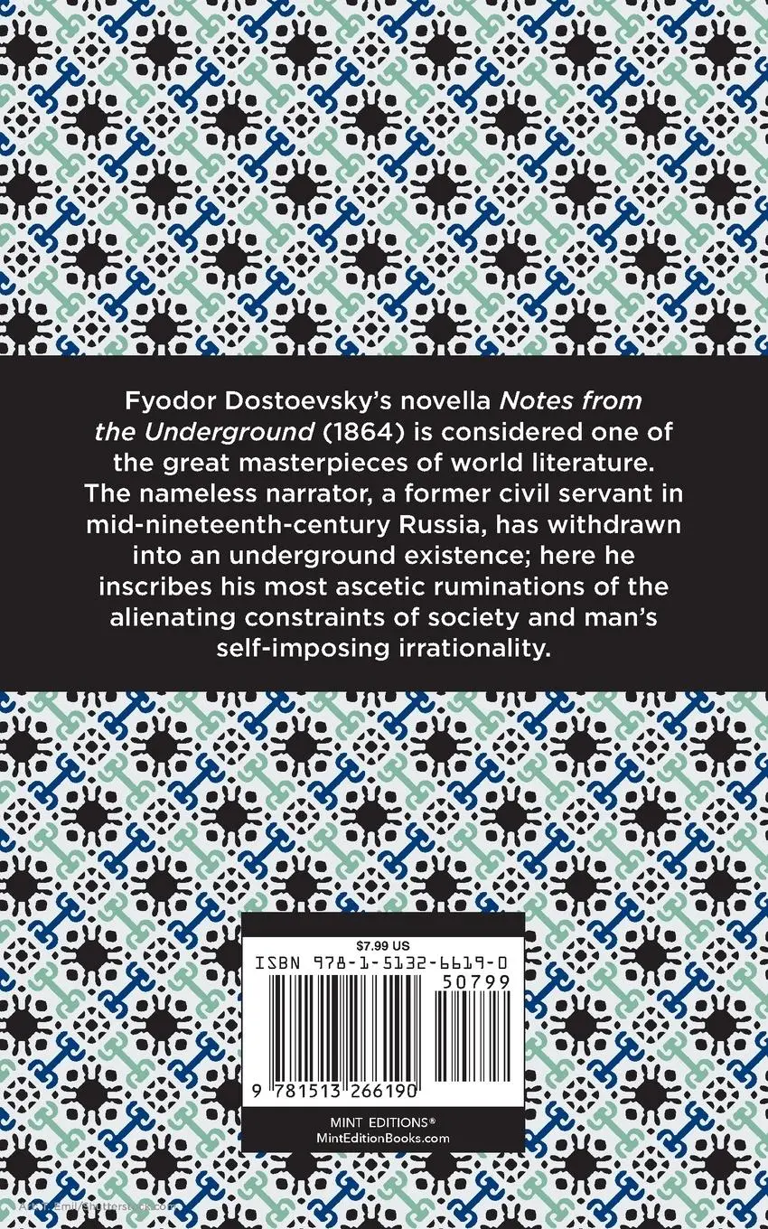Rückseite: 9781513266190 | Notes from Underground | Fyodor Dostoevsky | Taschenbuch | Englisch
