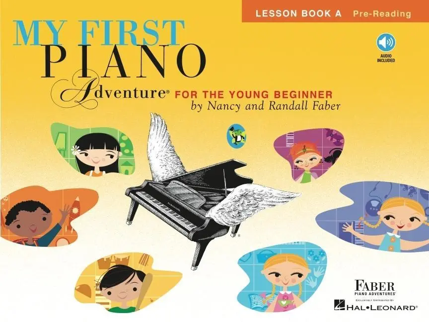 Cover: 9781616776190 | My First Piano Adventure Lesson Book a with Online Audio | Nancy Faber