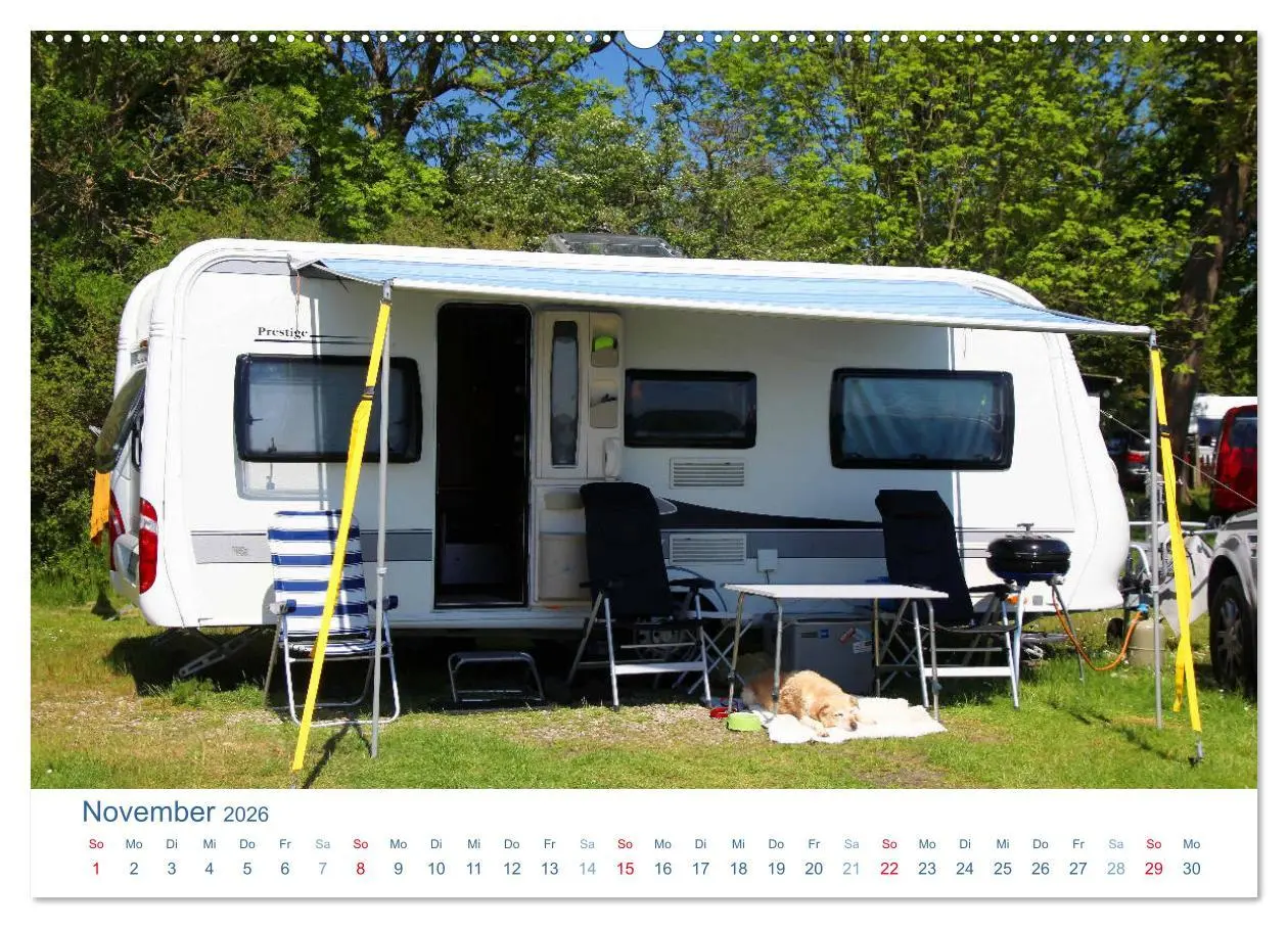 Bild: 9783516036190 | Freiheit auf Reisen 2026. Impressionen vom Camping und Zelten...