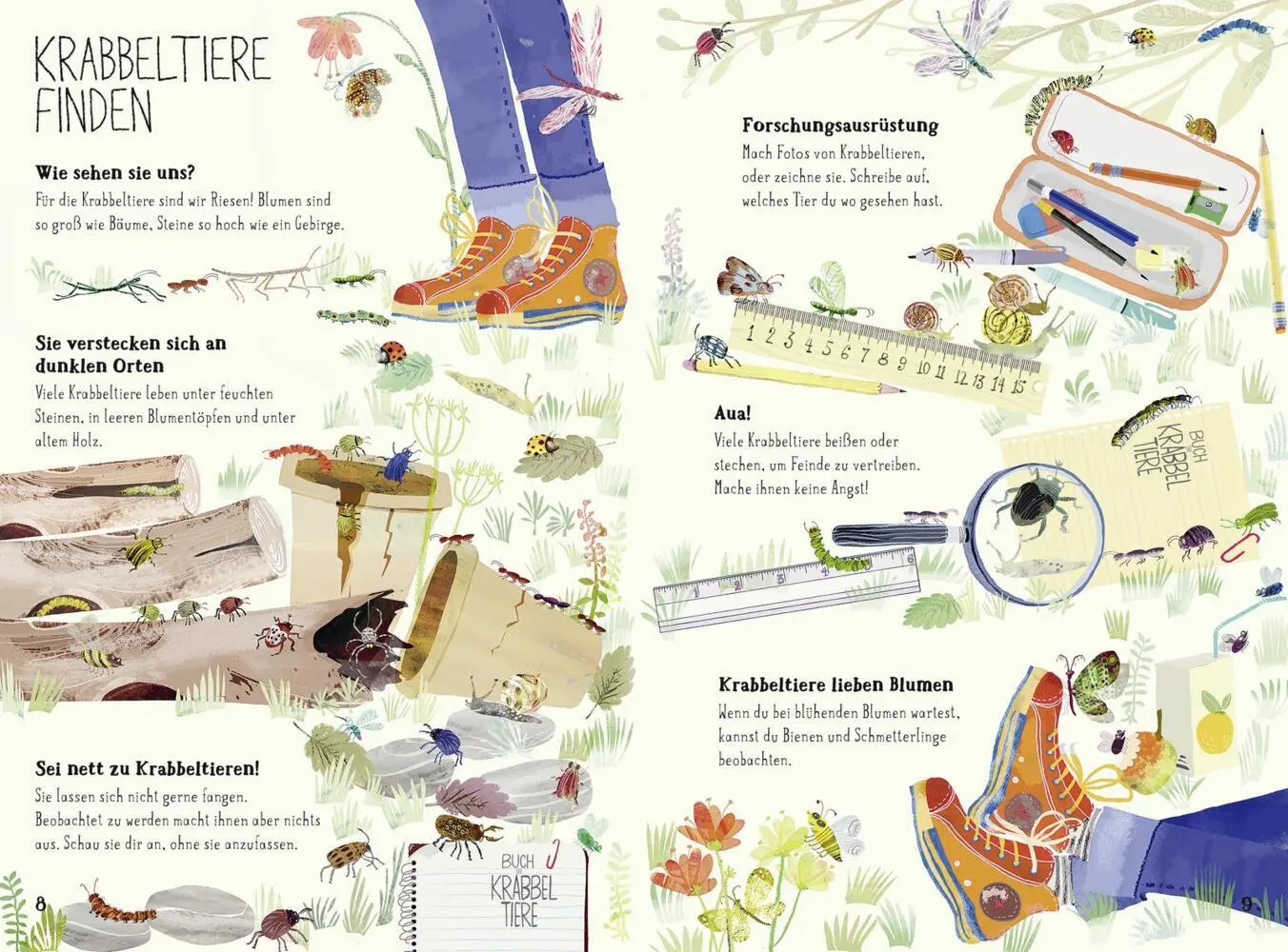 Bild: 9783737356190 | Das große Buch der Krabbeltiere | Yuval Zommer | Buch | 64 S. | 2019