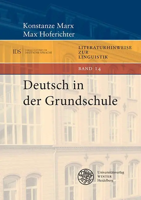 Cover: 9783825396190 | Deutsch in der Grundschule | Konstanze Marx (u. a.) | Taschenbuch