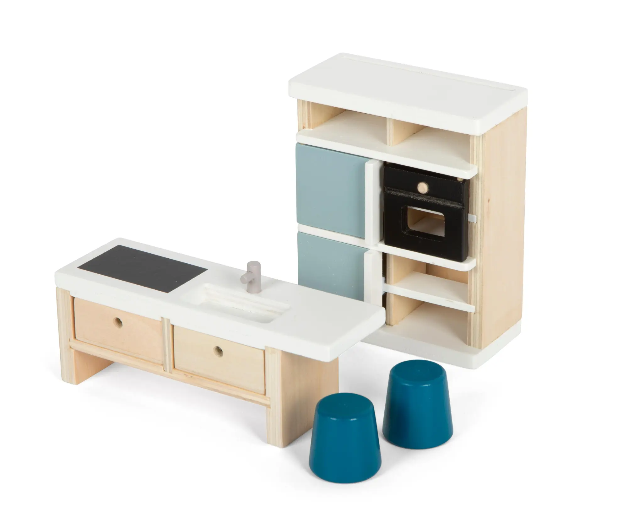 Bild: 4020972126290 | Puppenhausmöbel Küche | Hochschrank: ca. 10 x 5 x 12 cm | 12629 | 2024