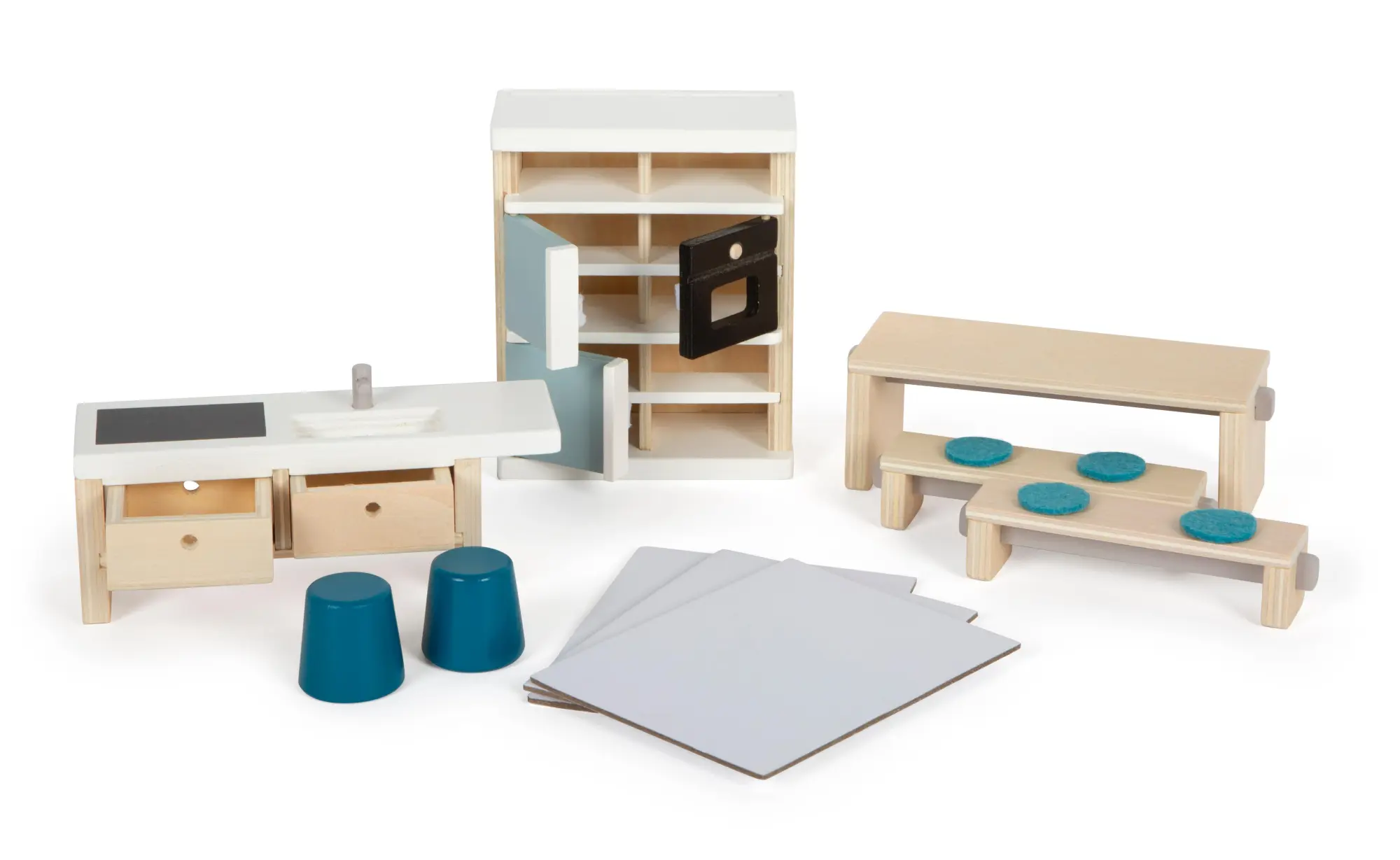 Bild: 4020972126290 | Puppenhausmöbel Küche | Hochschrank: ca. 10 x 5 x 12 cm | 12629 | 2024