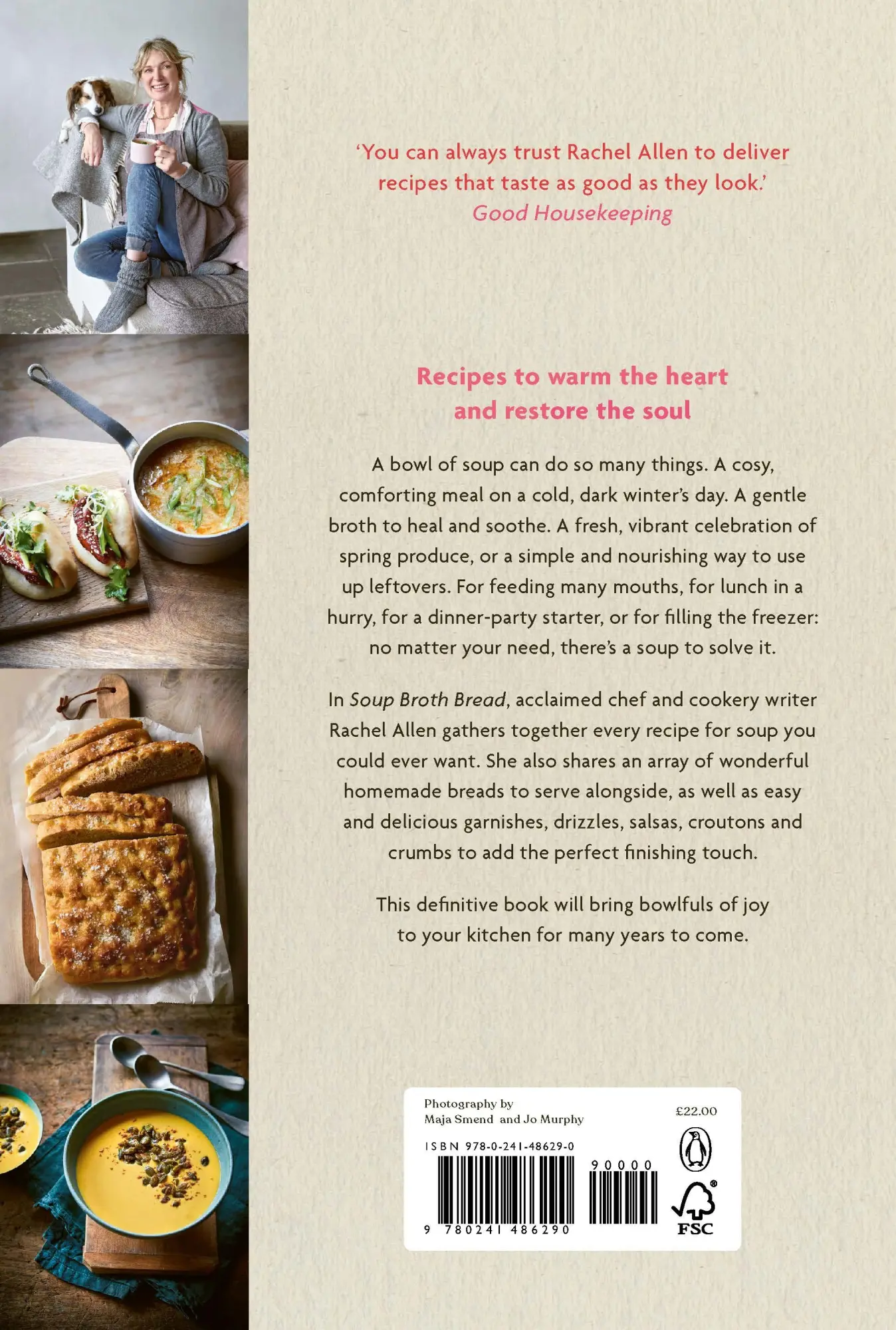 Rückseite: 9780241486290 | Soup Broth Bread | Rachel Allen | Buch | Gebunden | Englisch | 2021