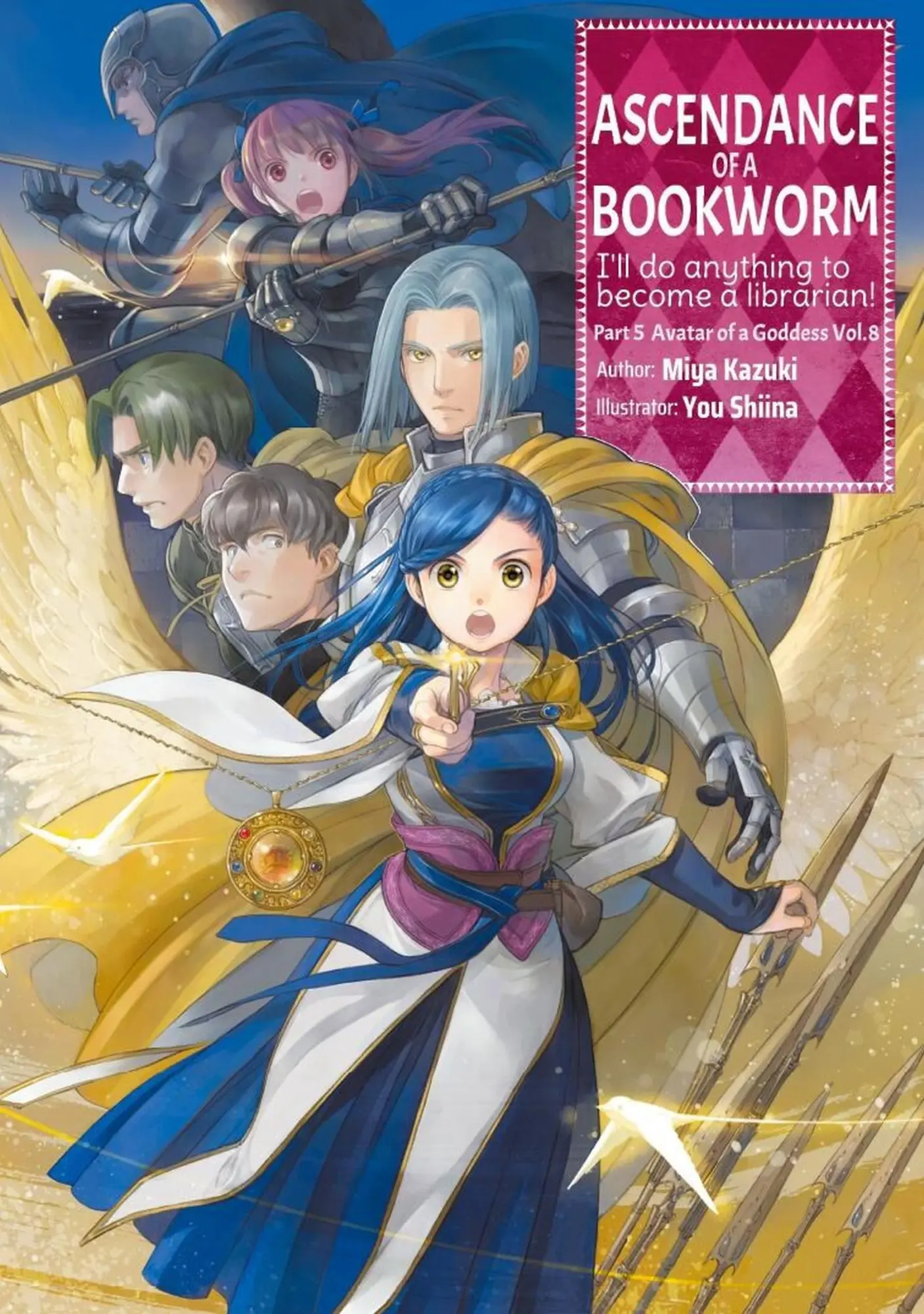 Cover: 9781718356290 | Ascendance of a Bookworm: Part 5 Volume 8 (Light Novel) | Miya Kazuki