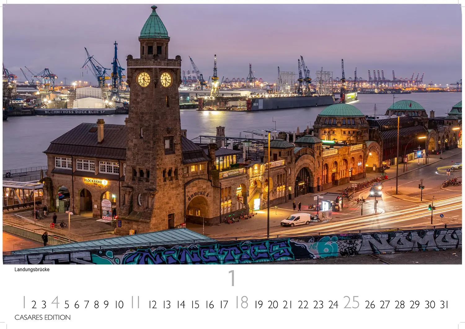 Bild: 9781835246290 | Hamburg 2026 S 24x35cm | Kalender | 14 S. | Deutsch | 2026