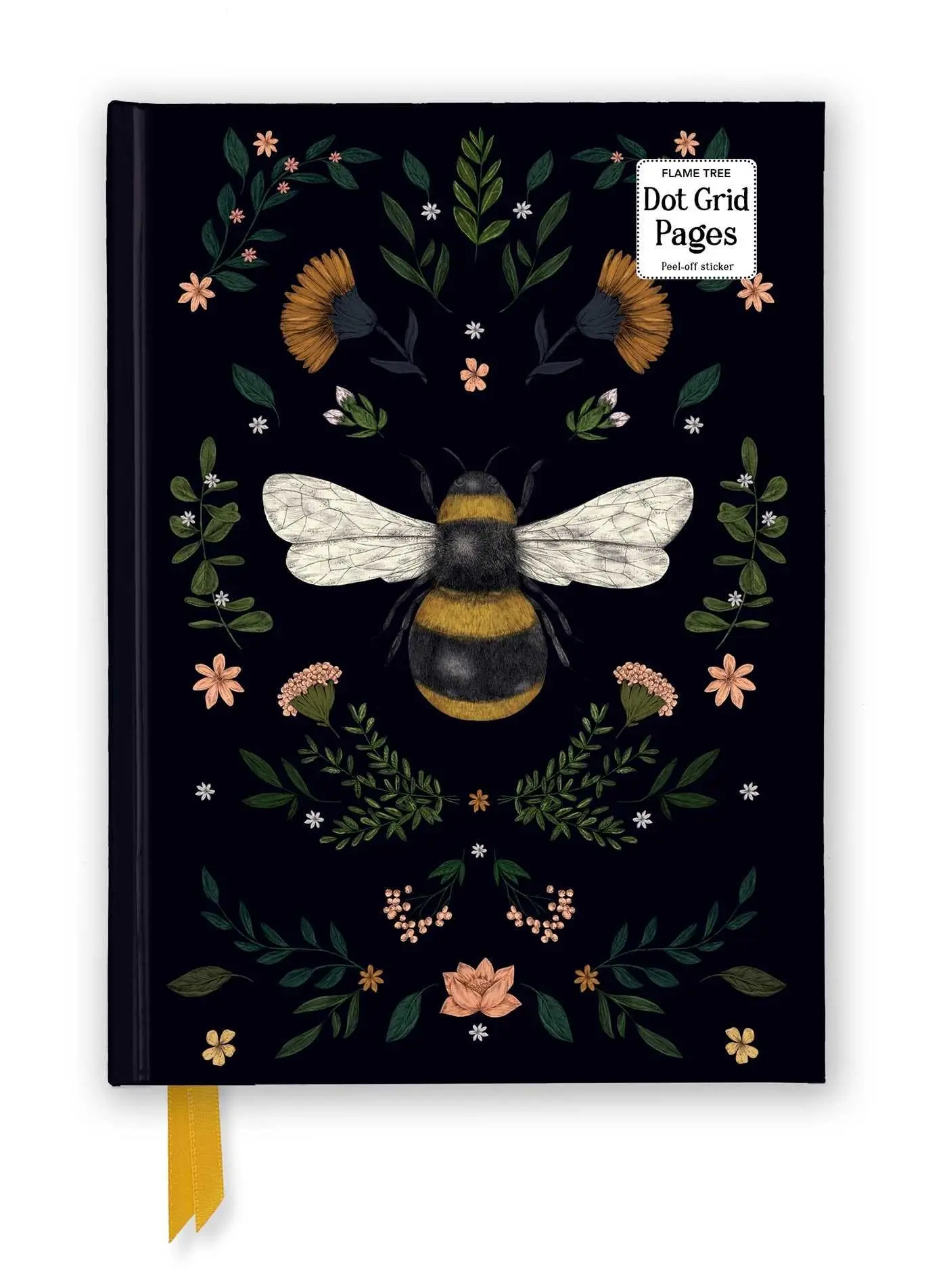 Cover: 9781835626290 | Jade Mosinski: Bee (Foiled Dot Grid Journal) | Flame Tree Publishing