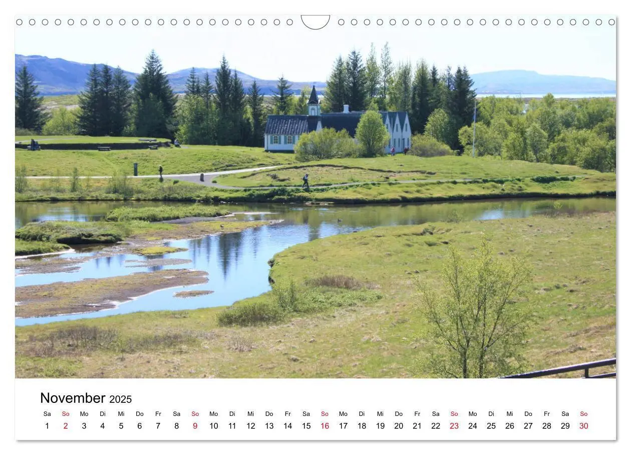 Bild: 9783435226290 | Der goldene Zirkel, Island (Wandkalender 2025 DIN A3 quer),...