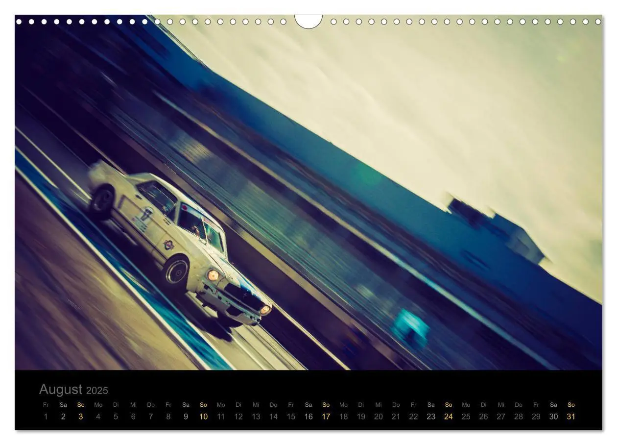 Bild: 9783435396290 | Flying Ford Mustang (Wandkalender 2025 DIN A3 quer), CALVENDO...