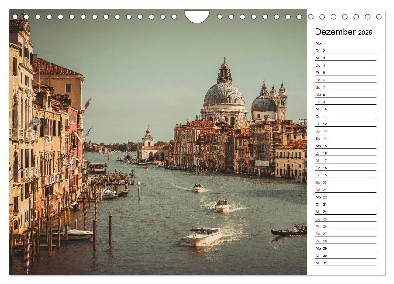 Bild: 9783435536290 | Traumstadt Venedig (Wandkalender 2025 DIN A4 quer), CALVENDO...