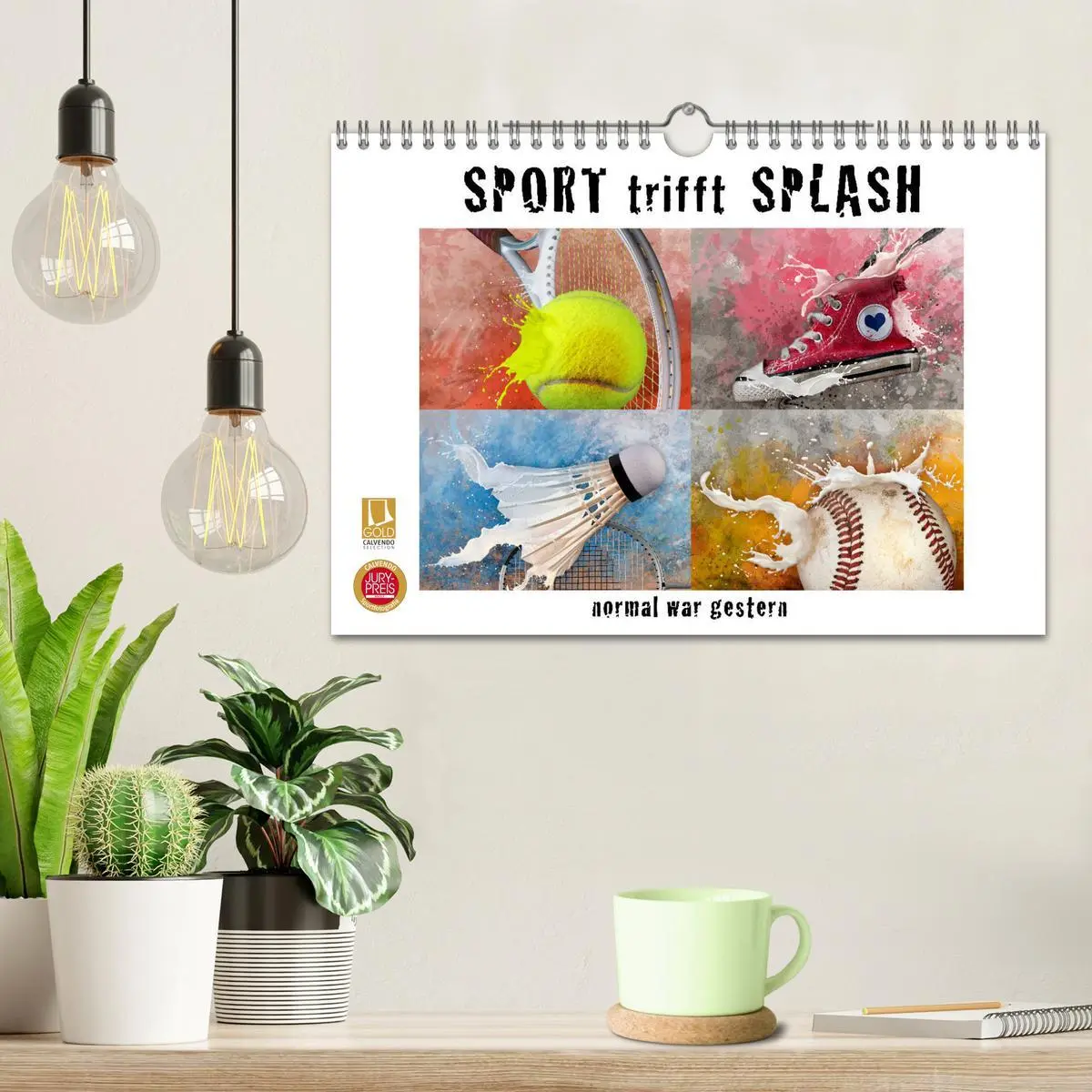 Bild: 9783457796290 | SPORT trifft SPLASH - normal war gestern (Wandkalender 2026 DIN A4...