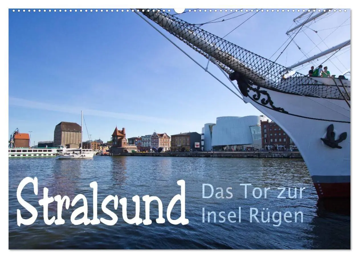 Cover: 9783516026290 | Stralsund. Das Tor zur Insel Rügen (Wandkalender 2026 DIN A2 quer),...