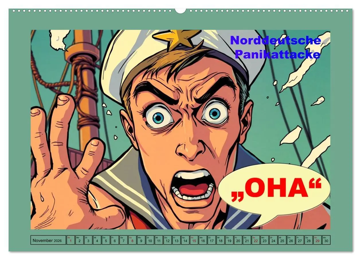 Bild: 9783516646290 | Plattdütsche Cartoons (hochwertiger Premium Wandkalender 2026 DIN...