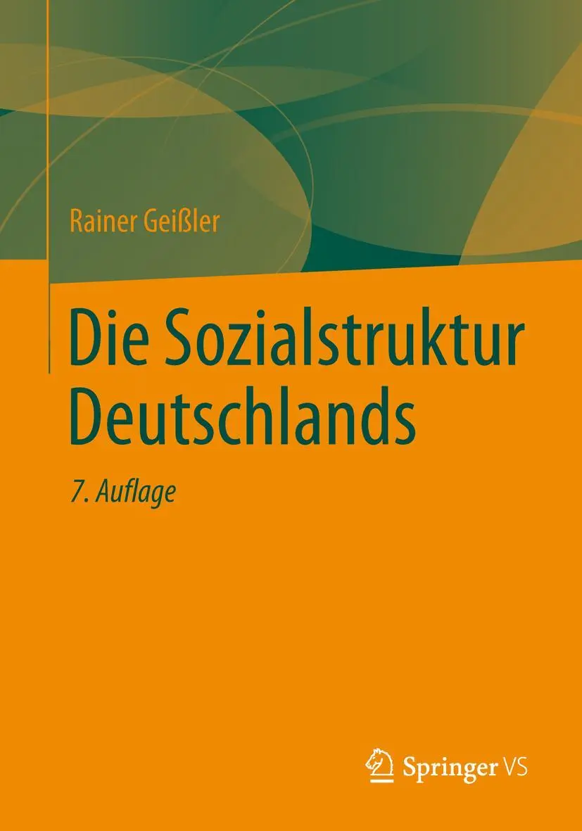 Cover: 9783531186290 | Die Sozialstruktur Deutschlands | Rainer Geißler | Taschenbuch | XVIII