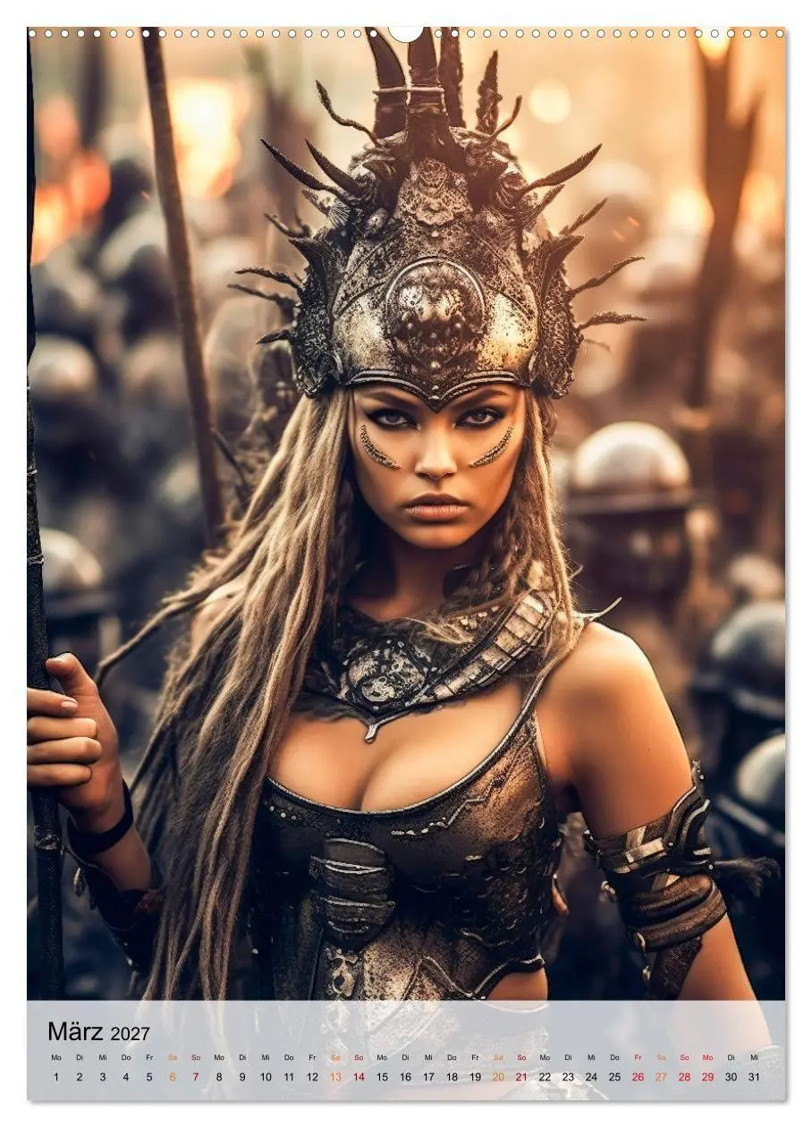Bild: 9783569286290 | Fantasy Queens (hochwertiger Premium Wandkalender 2027 DIN A2...