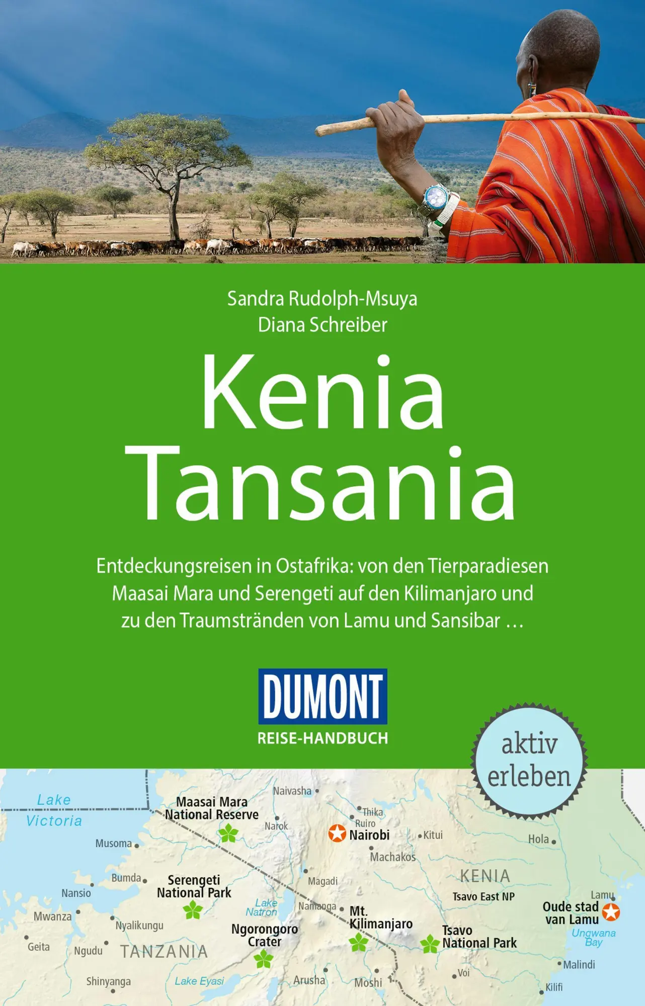 Cover: 9783616016290 | DUMONT Reise-Handbuch Reiseführer Kenia, Tansania | Schreiber (u. a.)