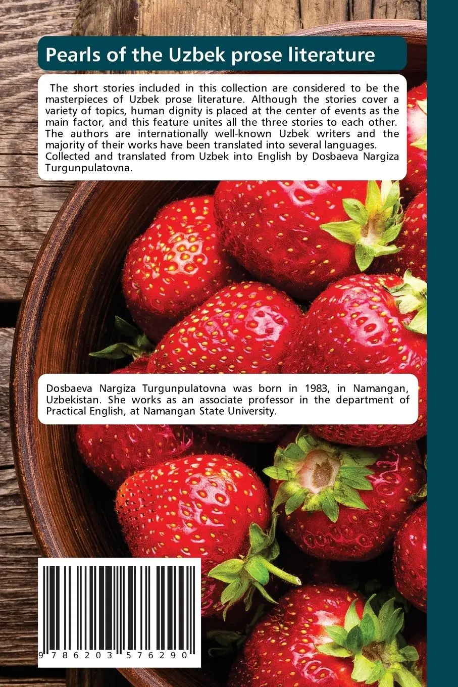Rückseite: 9786203576290 | Pearls of the Uzbek prose literature | Nargiza Dosbaeva | Taschenbuch