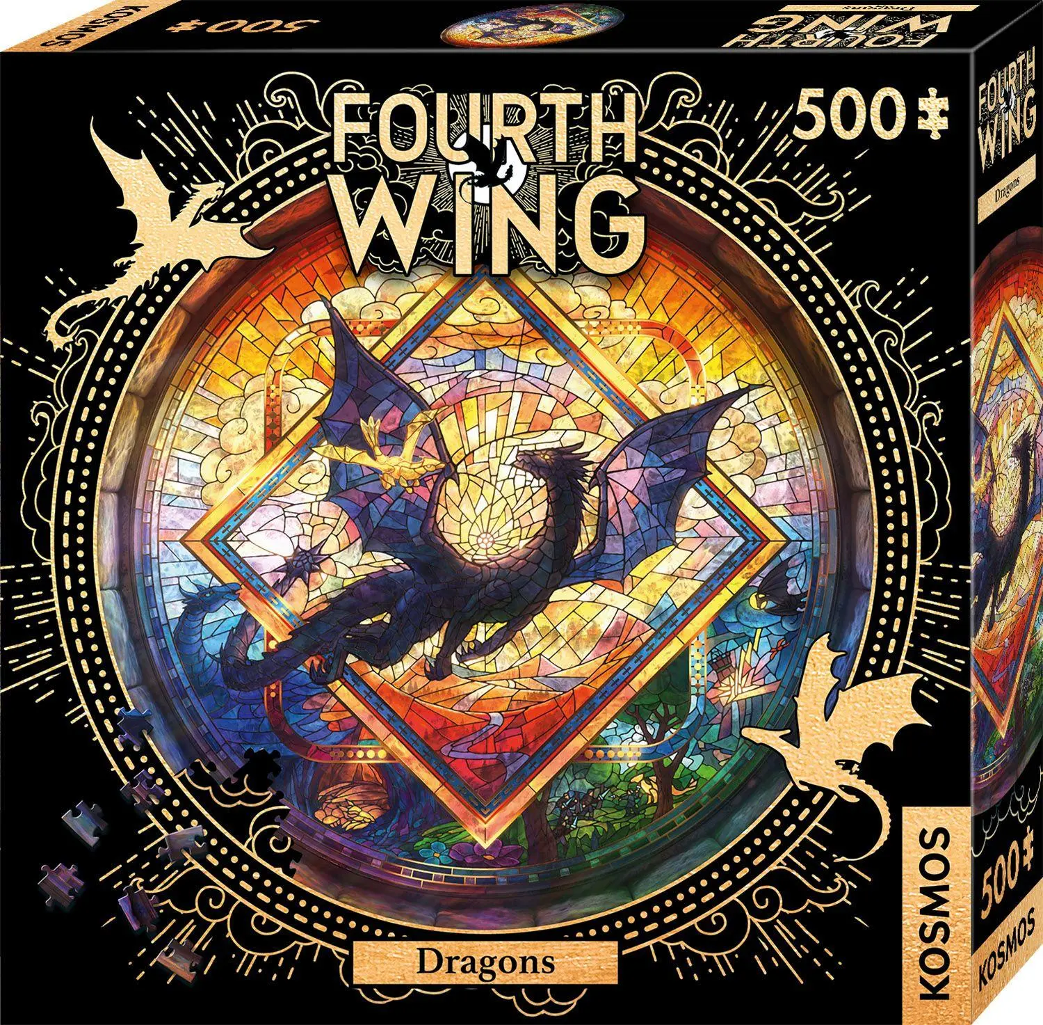 Cover: 4002051686390 | Fourth Wing Puzzle - Dragons | Spiel | Spiel | 686390 | Deutsch | 2026