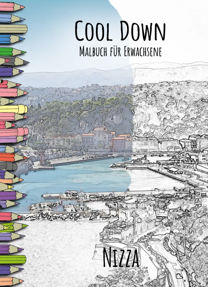 Cover: 4260068866390 | Cool Down Malbuch für Erwachsene: Nizza | York P. Herpers | Buch