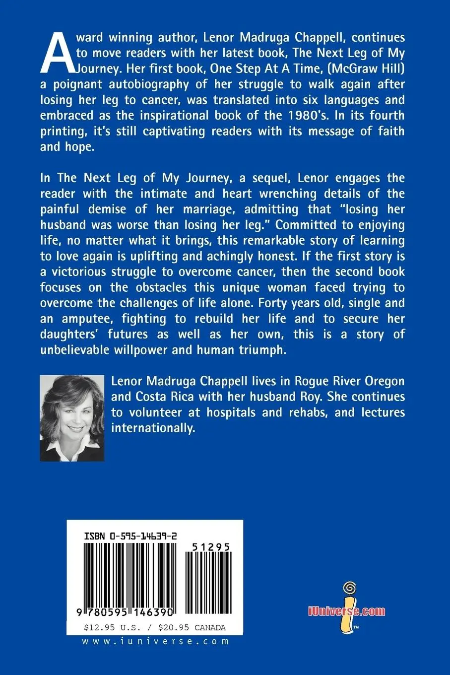 Rückseite: 9780595146390 | The Next Leg of My Journey | Lenor Madruga Chappell | Taschenbuch