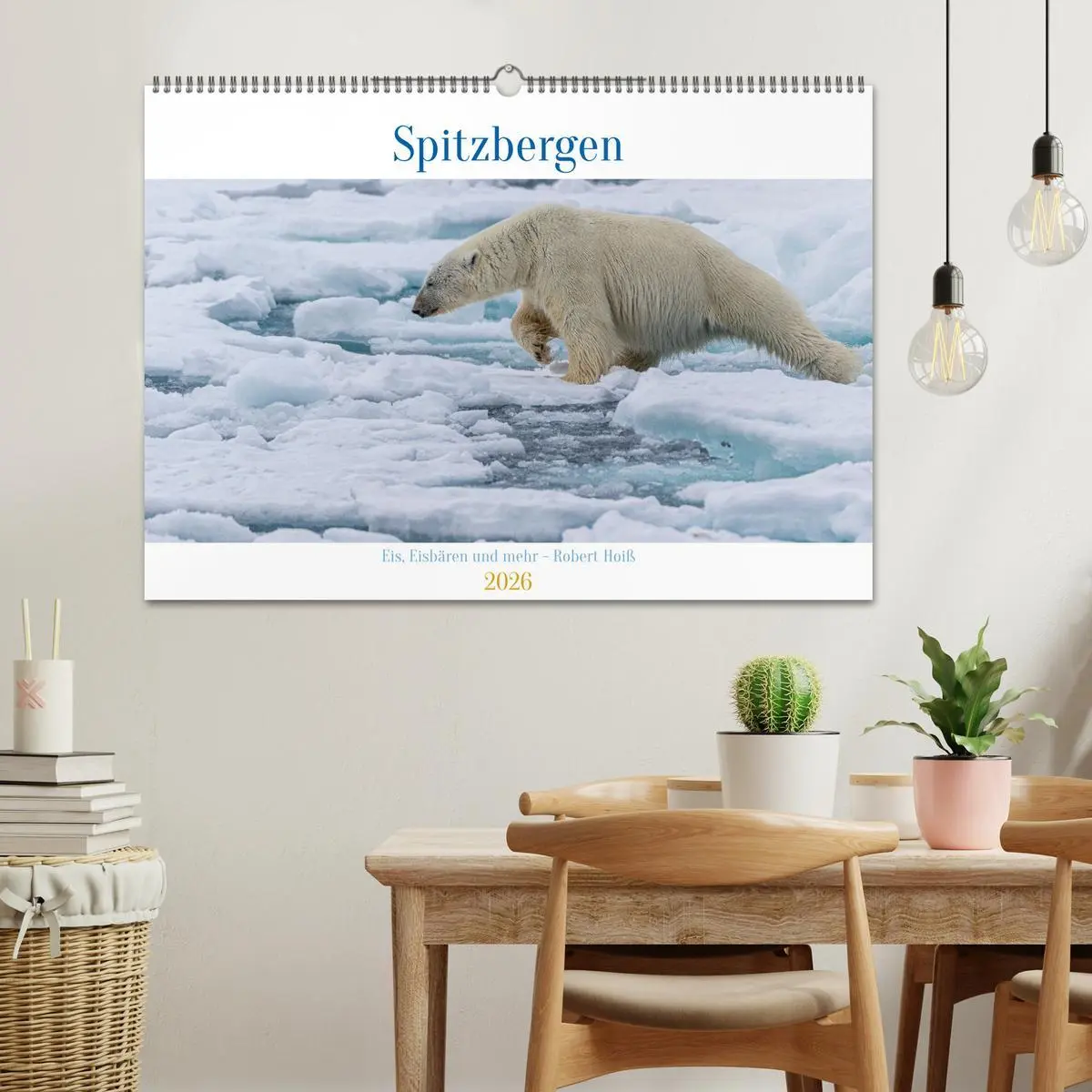 Bild: 9783457546390 | Spitzbergen - Eis, Eisbären und mehr (Wandkalender 2026 DIN A2...