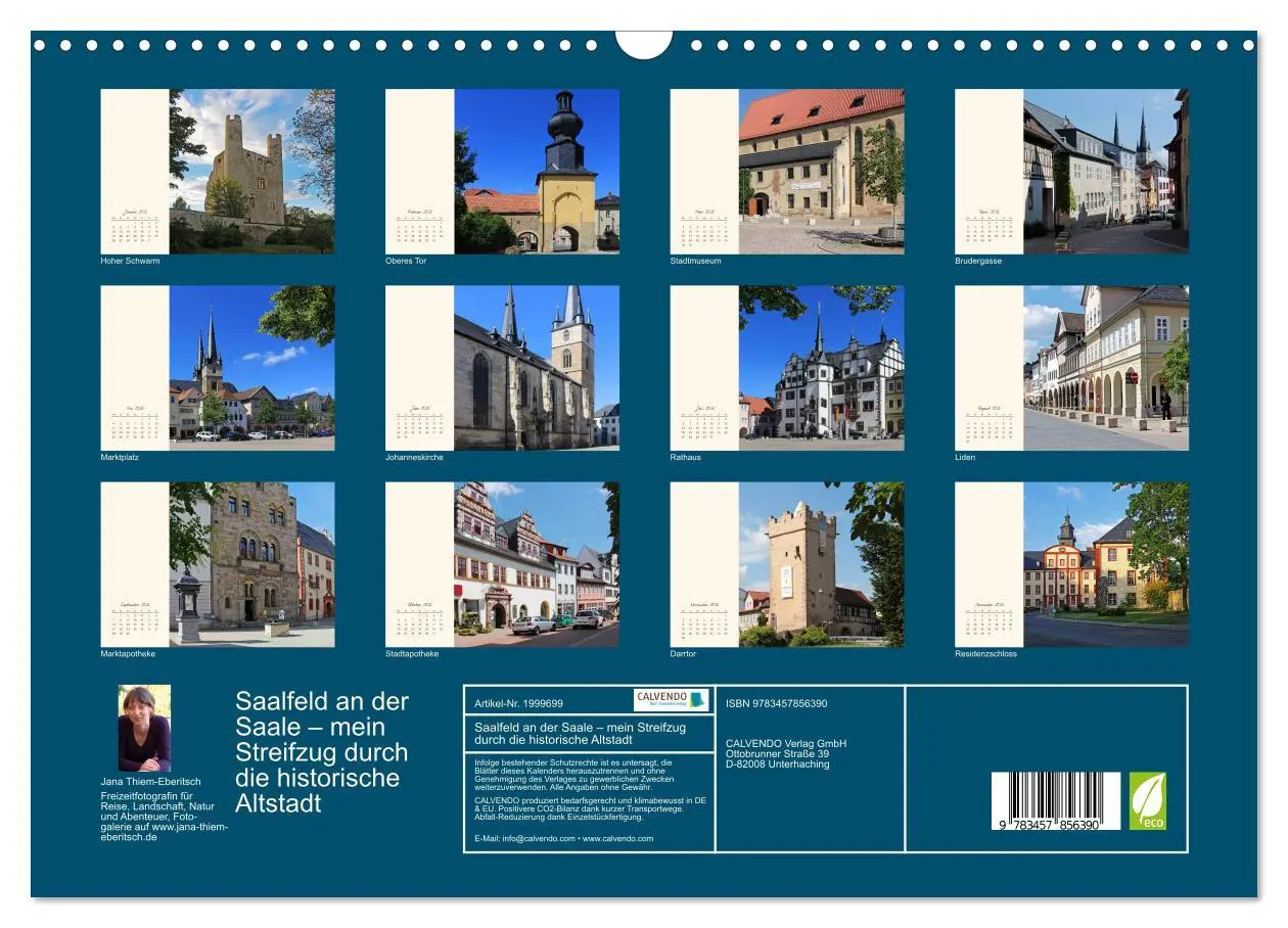 Bild: 9783457856390 | Saalfeld an der Saale - mein Streifzug durch die historische...